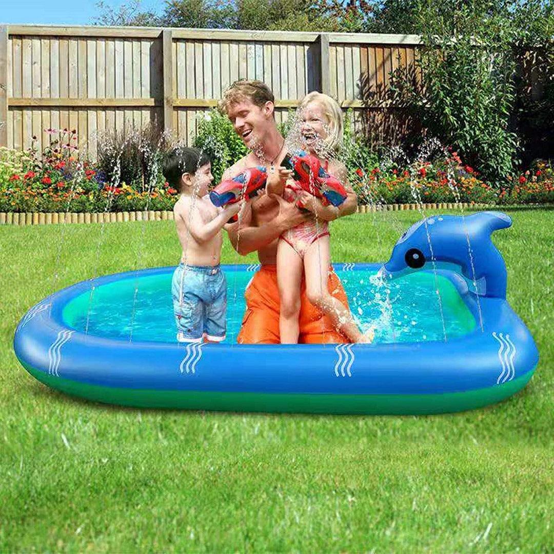 Inflatable Dolphin Pool Inflatable Dolphin Pool